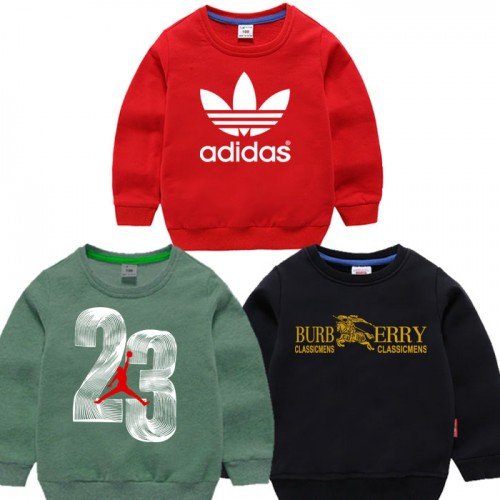 Red Ad Green Jr & Black Blur Sweatshirt For kids