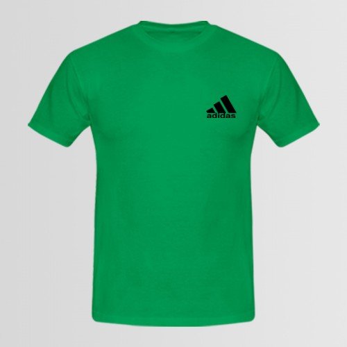 Adidas Small logo Green T-Shirt For Men