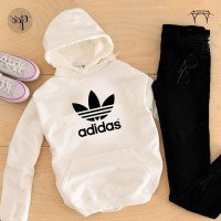 Ad White Winter Tracksuit For Ladies