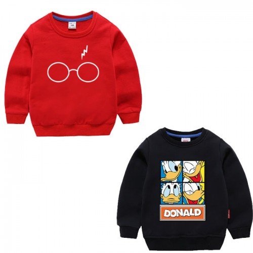Bundle of 2 Harry Potter & Donald Duck Sweatshirts