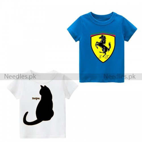 Bundle of 2 Summer Collection T-Shirt For Kids