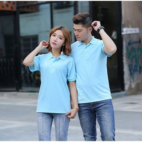 Bundle of 2 Couple Polo in Light Blue