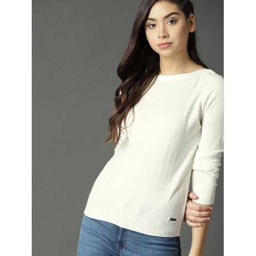 Plain White Sweatshirts For Women's