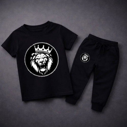 Loin King Summer Tracksuit For Kids