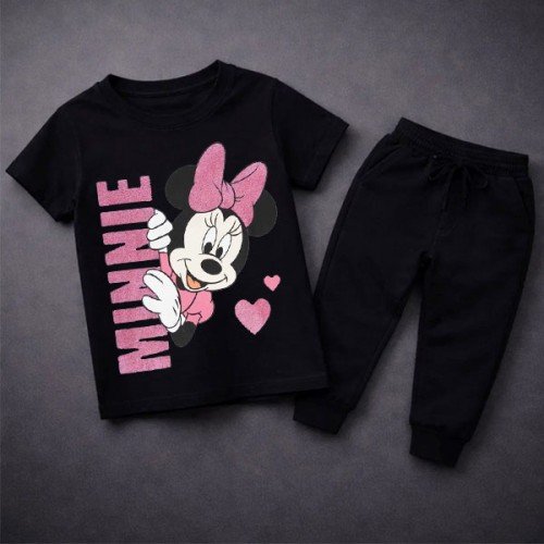 Mickey Black Summer Tracksuit For Kids Mickey Black Summer Tracksuit For Kids
