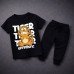 Funny Tiger Summer Tracksuit For Kids