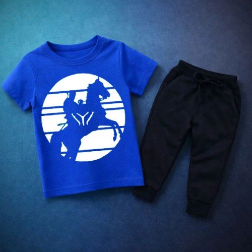 Ertugrul Blue Best Quality Summer Tracksuit For Kids