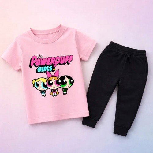 Power Puff Gilrs Summer Tracksuit 
