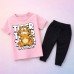 Funny Tiger Summer Tracksuit For Kids