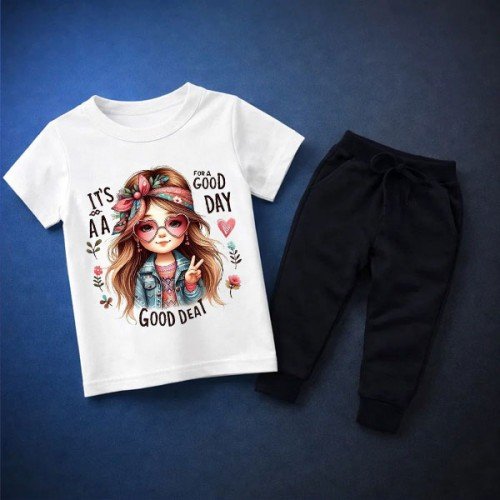 Stylish Summer Tracksuit For Girls