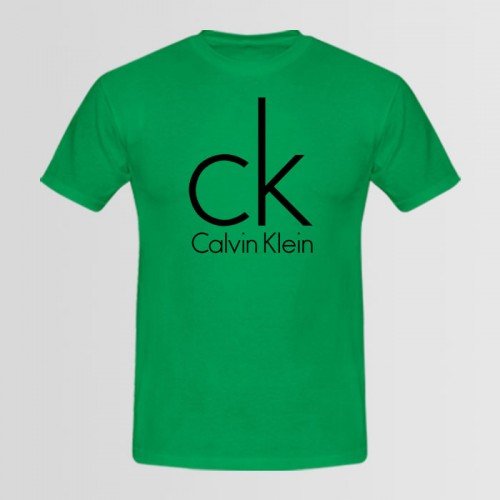 Ck Green Printed T-Shirt For Men
