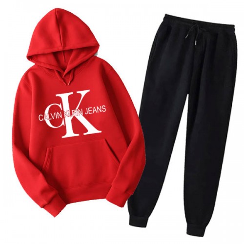 Ck Red Winter Tracksuit For Men