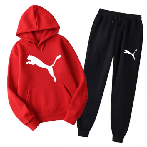 Pm Red Winter Tracksuit For Men