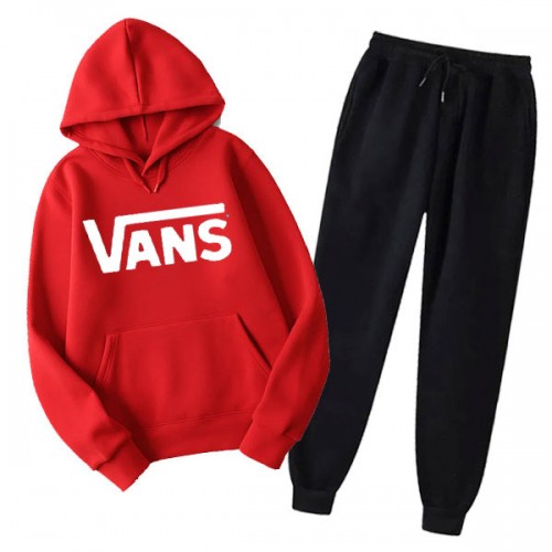 Vans Red Winter Tracksuit For Men
