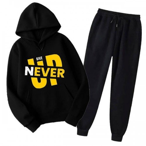 Never Give Up Winter Tracksuit For Men's