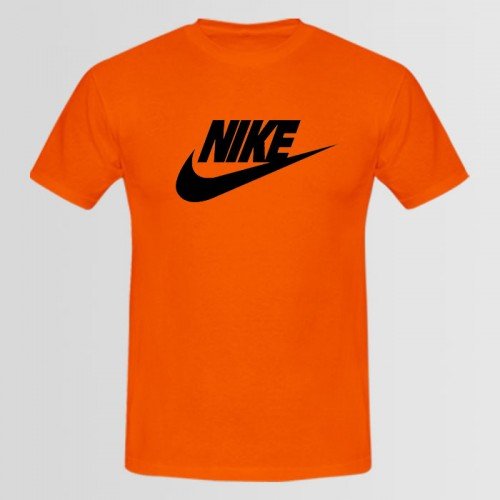 Nk Orange Best Quality Tee For Men