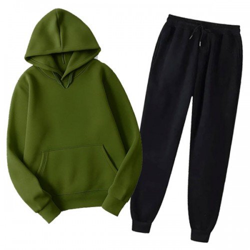 Plain Stylish Winter Tracksuit For Men's