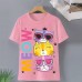 Meow Stylish Printed Tshirt For Women's