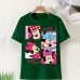 Minne Mouse Printed Tshirt For Women's