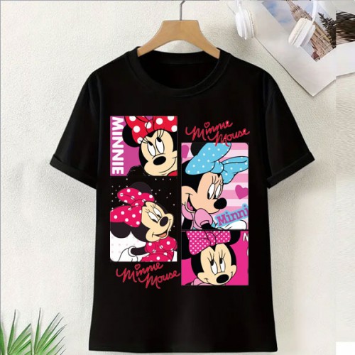 Minne Mouse Printed Tshirt For Women's