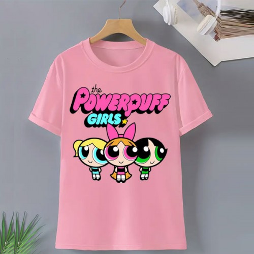 Power Puff Girls Tshirt For Women's