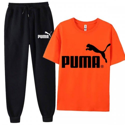 Orange PM Summer Tracksuit For Women's