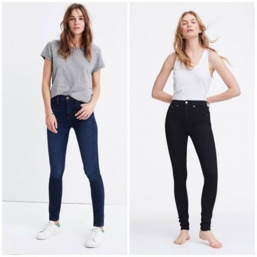 Bundle Of 2 Casual Skinny Jeans For Women