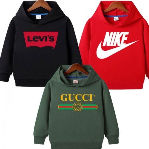 Bundle Of 3 Graphic Kids Hoodie