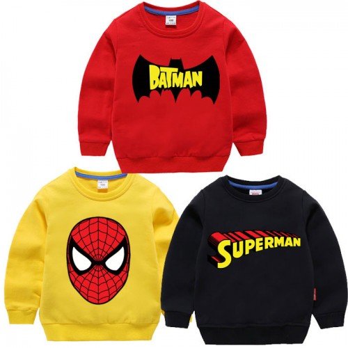 Super Hero Printed Bundle Sweatshirt 