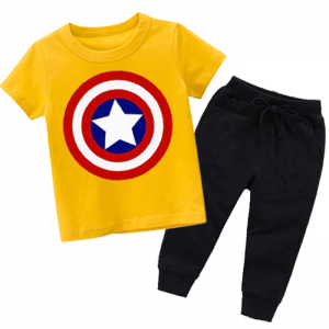 Cap America Summer Tracksuit For Kids