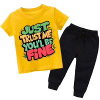 Just Trsut Me Summer Tracksuit For kids