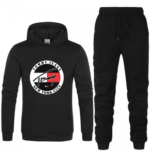 TJ Black Winter Tracksuit For Men 