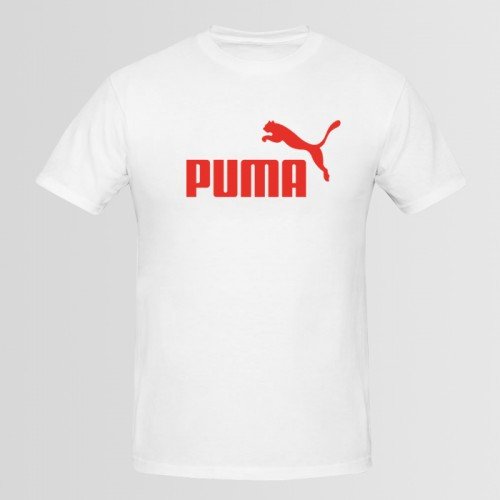 Pm White Printed T-Shirt For Men
