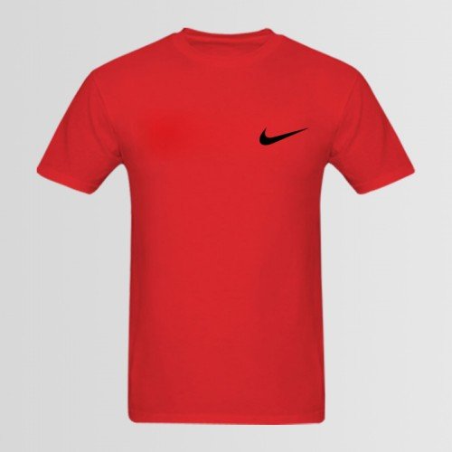 Nike Small Logo T-Shirt in Red