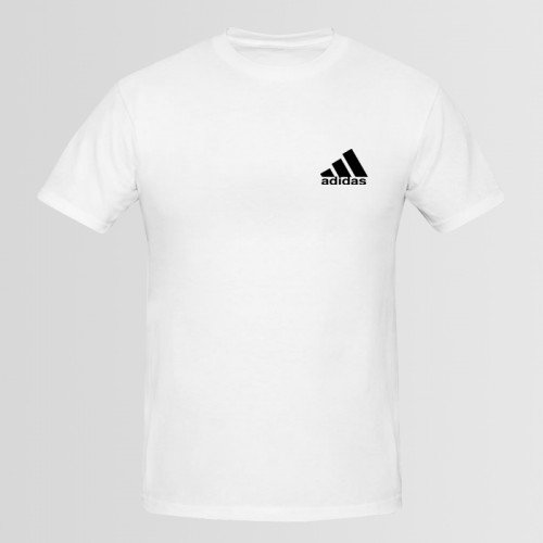 Adidas Small logo White T-Shirt For Men