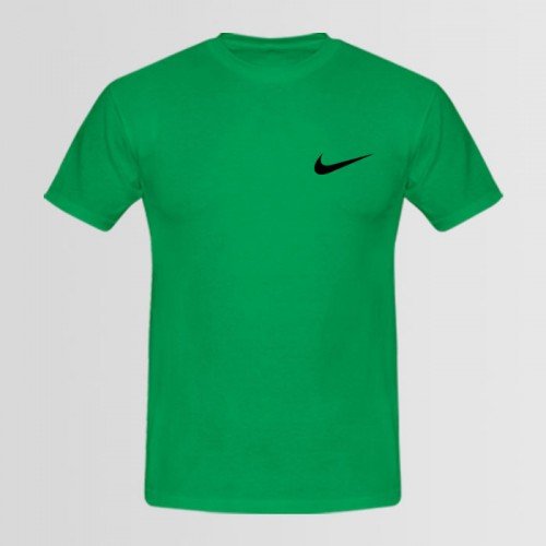 Nike Green Printed Tees For Boys