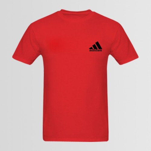 Adidas Small logo Red T-Shirt For Men