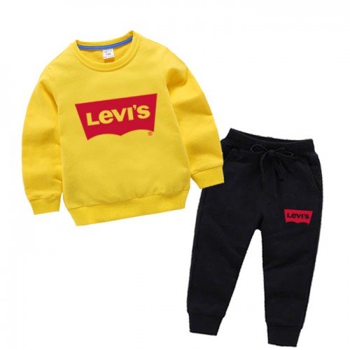 Lev Yellow Winter Tracksuit For Kids