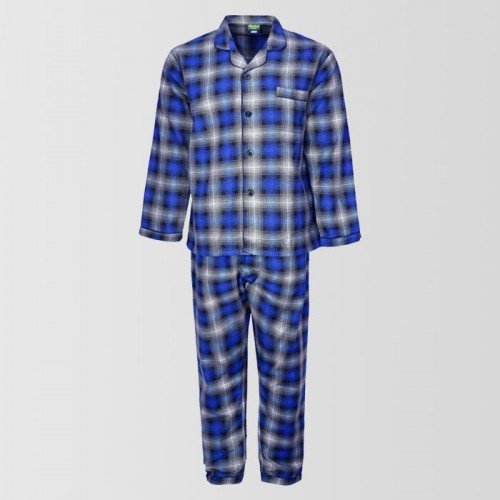 Cotton Checkered Sleeping Suit