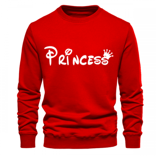 Red Princess Sweatshirt For women's