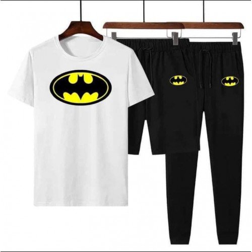 Batman White Summer Suit For Men