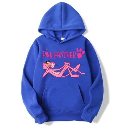 Pink Panther Blue Hoodie For Women