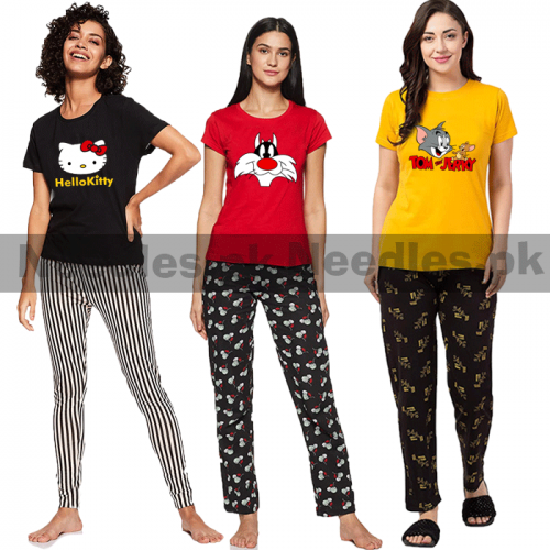 Bundle of 3 Stylish Nightwear D1