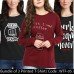 Bundle of 3 Full Sleeves Stylish Printed T-shirt For Women's