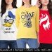 Bundle of 3 Full Sleeves Stylish Printed T-shirt For Women's