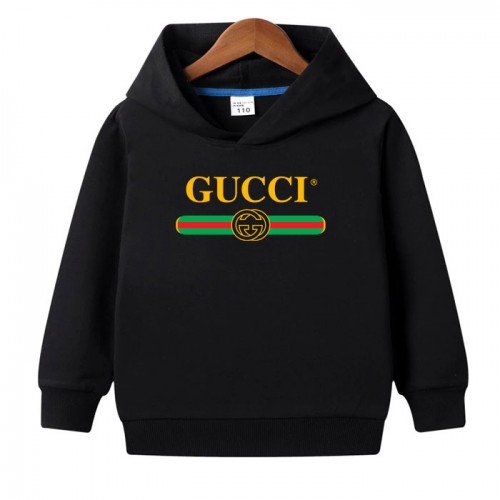 Guc Black Pullover Hoodie