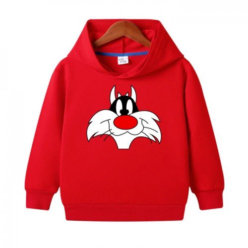 Sylvester High Quality Red Hoodie 