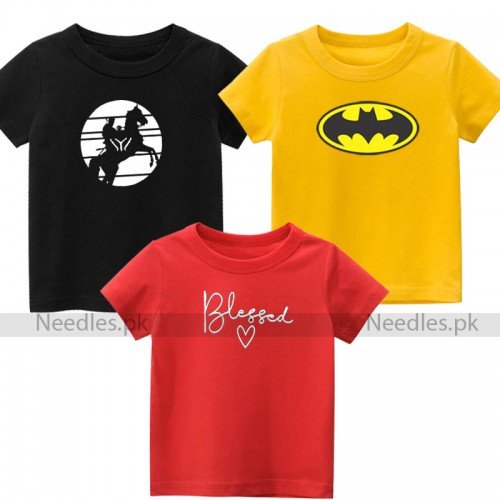 Bundle of 3 Top Quality Tee For Kids