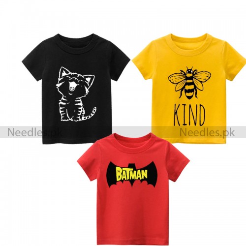 Bundle of 3 Top Quality Child T-Shirts