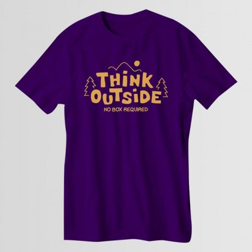 Think Outside Printed Tees For Men